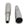 XLR (Cannon) Male to 6.35mm Mono Female Adaptor - CABLESmart