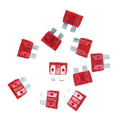 Car Blade Fuse (10A) (Red) (20mm) (10-piece pack) - CABLESmart