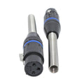 XLR (Cannon) Female Connector + Cable Spring - CABLESmart