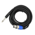 XLR (Cannon) Female to 6.35mm Mono Male Cable (5m) - CABLESmart