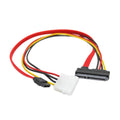 SATA 22-pin to Molex Power + SATA 7-pin Cable (0.5m) - CABLESmart