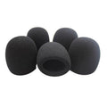 Microphone Sponge (5-pack) (Black) - CABLESmart