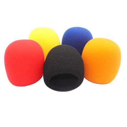 Microphone Sponge (5-pack) (Multi-Colour) - CABLESmart