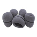 Microphone Groove Sponge (5-pack) (Black) - CABLESmart