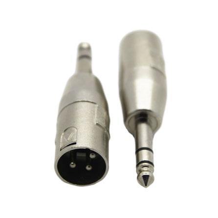 XLR (Cannon) Male to 6.35mm Stereo Male Adaptor - CABLESmart