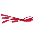 3.5mm Stereo Male to 3 x 3.5mm Stereo Female Cable (15cm)