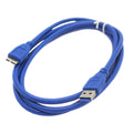 USB 3.0 A Male to B Micro 5-pin Cable (2m) - CABLESmart